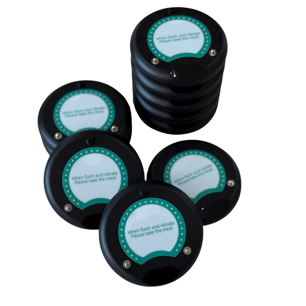 เครื่องเรียกคิวไร้สาย EASYPRINT QS-200 จำนวน 10 เพจเจอร์ สีดำ_3